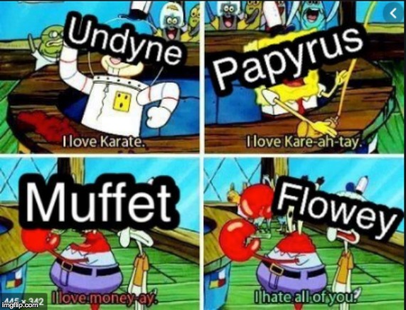 Q: what if undertale characters worked in a resteraunt?

A: THIS! | image tagged in undertale | made w/ Imgflip meme maker