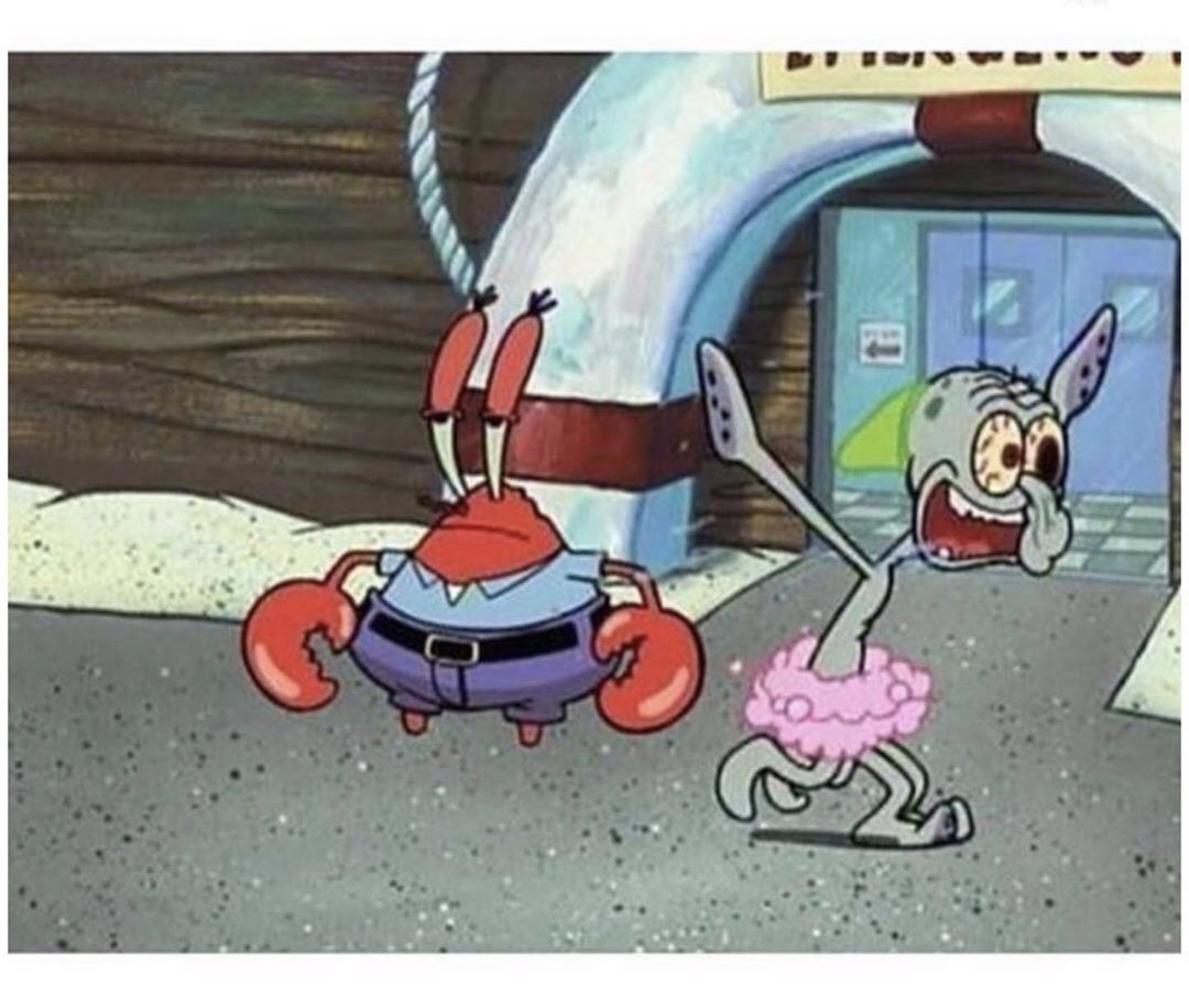 High Quality Mr Crabs Blank Meme Template