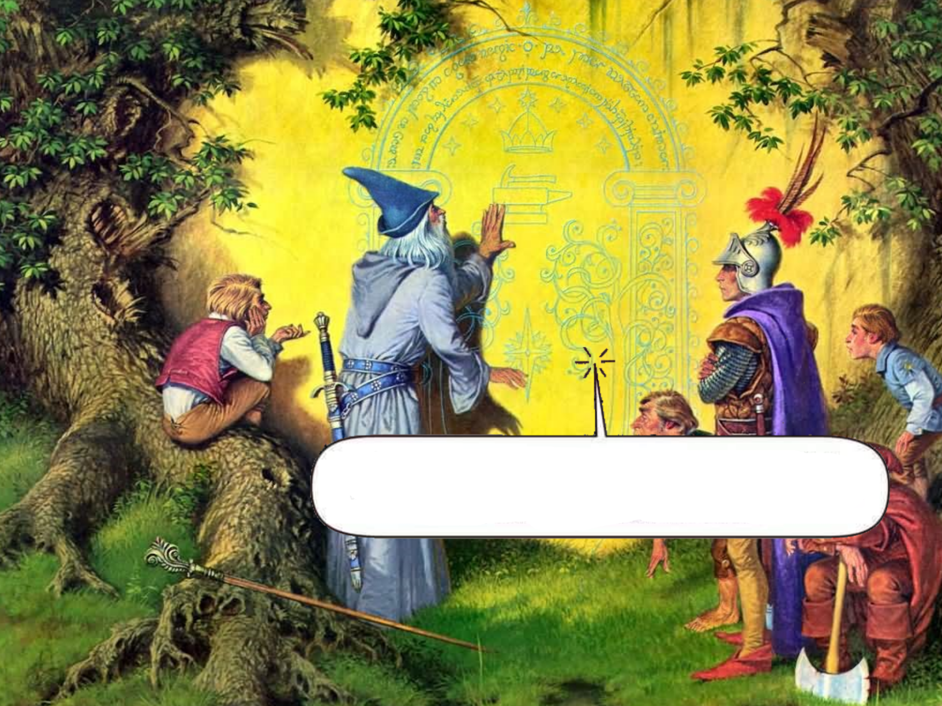 Gandalf password error Blank Meme Template