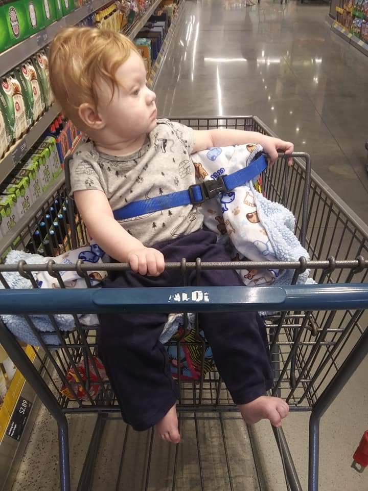 Cart baby Blank Meme Template