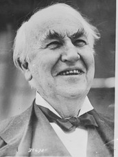 Thomas Edison ha ha Blank Meme Template