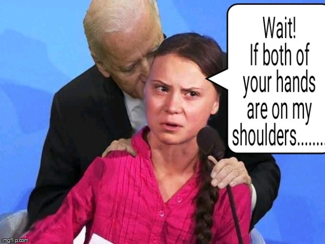 Both Hands | image tagged in biden,climate,change,hands | made w/ Imgflip meme maker