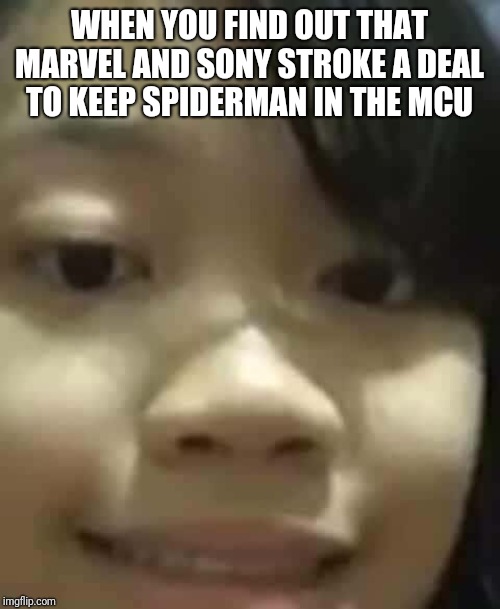 nice | WHEN YOU FIND OUT THAT MARVEL AND SONY STROKE A DEAL TO KEEP SPIDERMAN IN THE MCU | image tagged in nice | made w/ Imgflip meme maker