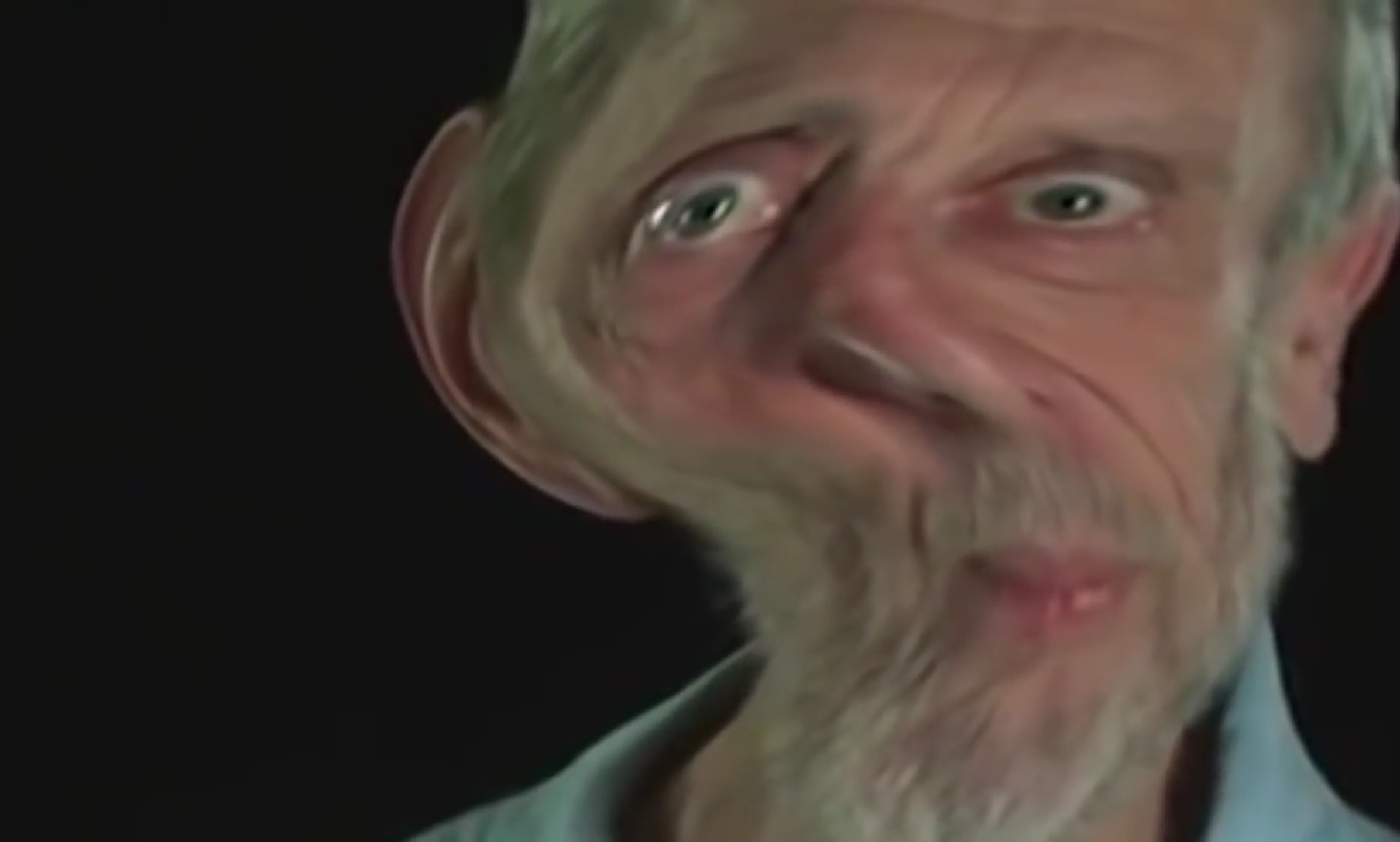 High Quality Michael Rosen (._.) Blank Meme Template