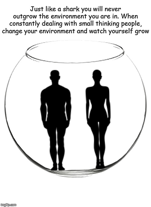 Outgrowing Your Environment Blank Meme Template