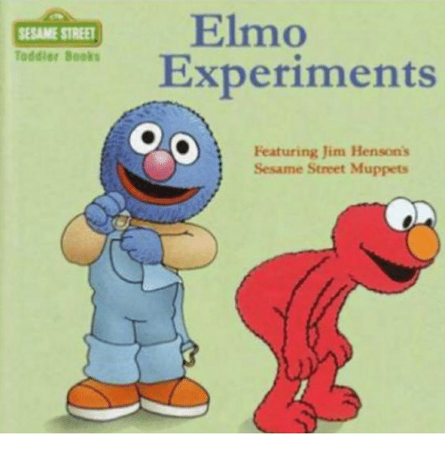 Elmo Experiments Blank Meme Template
