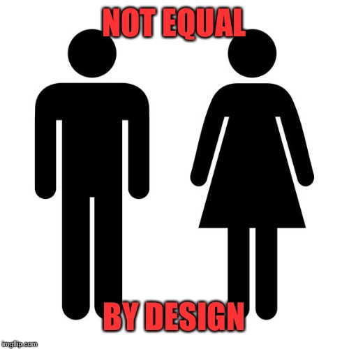 Feminism is evil | NOT EQUAL; BY DESIGN | image tagged in feminism,feminist,leftists,christianity,truth | made w/ Imgflip meme maker