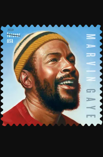 High Quality Marvin Gaye Stamp Blank Meme Template