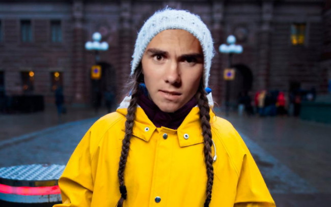 Greta Hogg Blank Meme Template