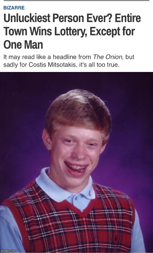 image tagged in memes,bad luck brian | made w/ Imgflip meme maker