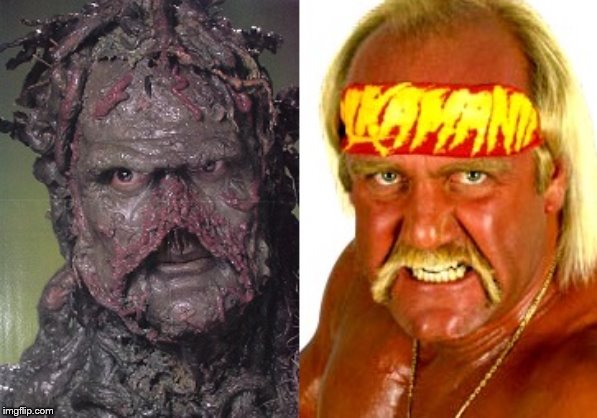 Swamp Thing Hulk Hogan | image tagged in hulk hogan | made w/ Imgflip meme maker