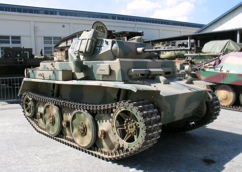 Panzer II Luchs tank Blank Meme Template