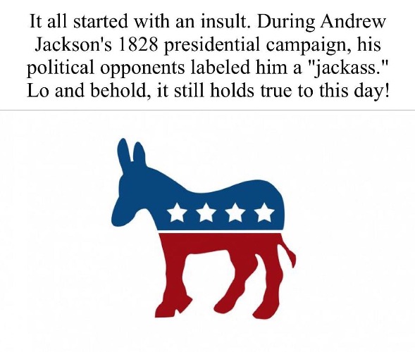 And now you know the rest of the story... | image tagged in andrew jackson,liberal mascot,jackass party,stupid liberals,history,democrat donkey | made w/ Imgflip meme maker