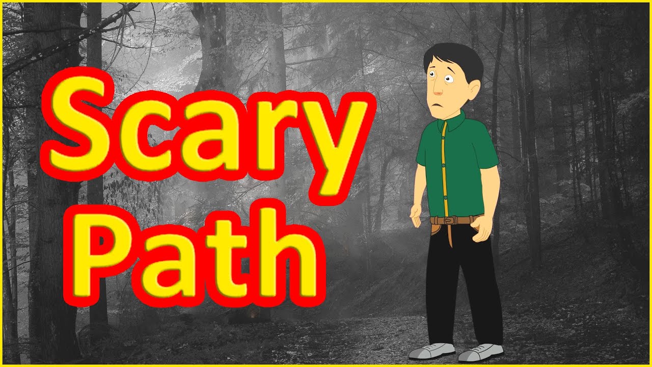 The Scary Path | English Cartoon For Children | Stories For Kids Blank Meme Template