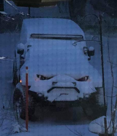 Snow Jeep Blank Meme Template