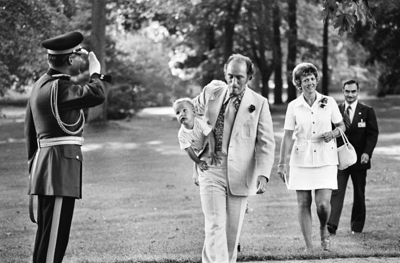 High Quality Justin Castro and Pierre Trudeau Blank Meme Template