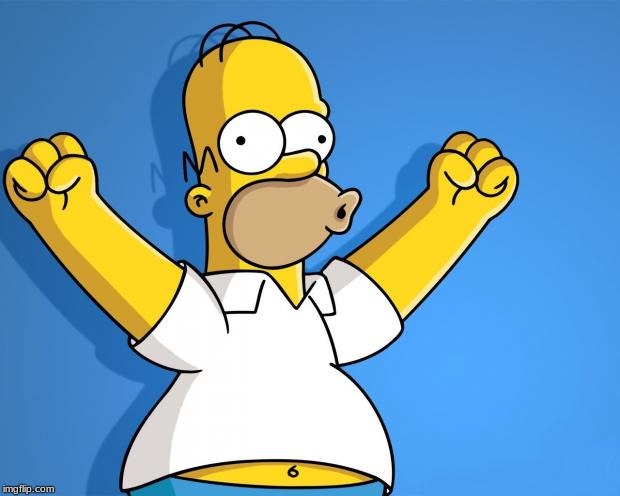 Woohoo Homer Simpson | image tagged in woohoo homer simpson | made w/ Imgflip meme maker