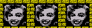 Marilyn Monroe | image tagged in gifs,zx spectrum | made w/ Imgflip images-to-gif maker
