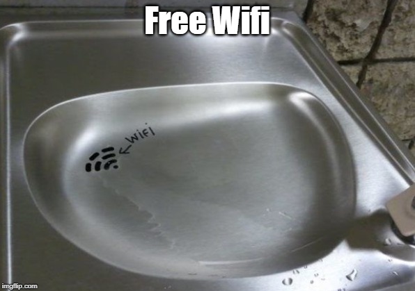 Free Wifi | image tagged in wifi | made w/ Imgflip meme maker