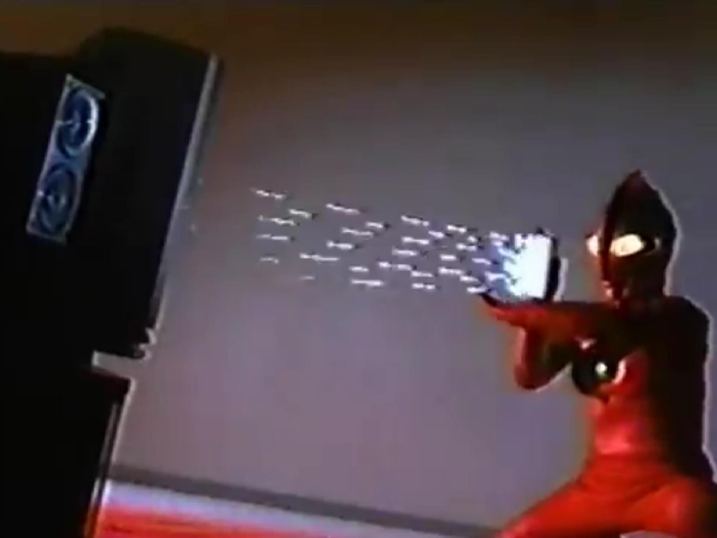 Ultraman Destroying His TV Blank Meme Template
