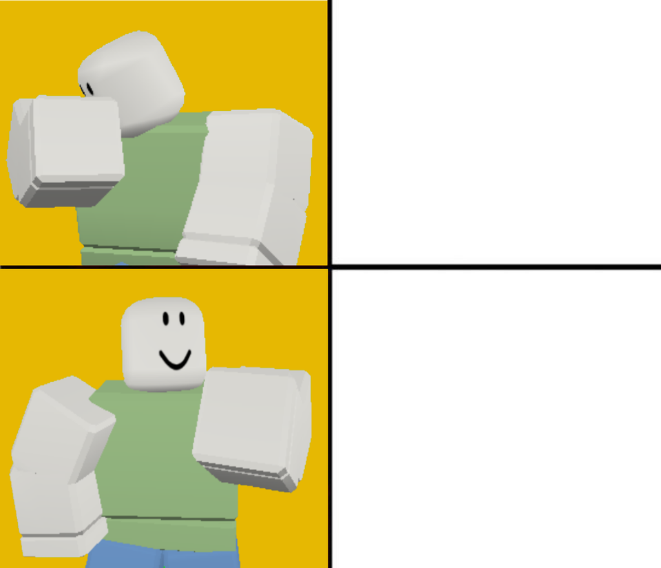 Roblox Meme Template