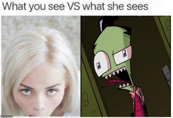 Zim gets a gud succ | image tagged in invader zim,succ | made w/ Imgflip meme maker