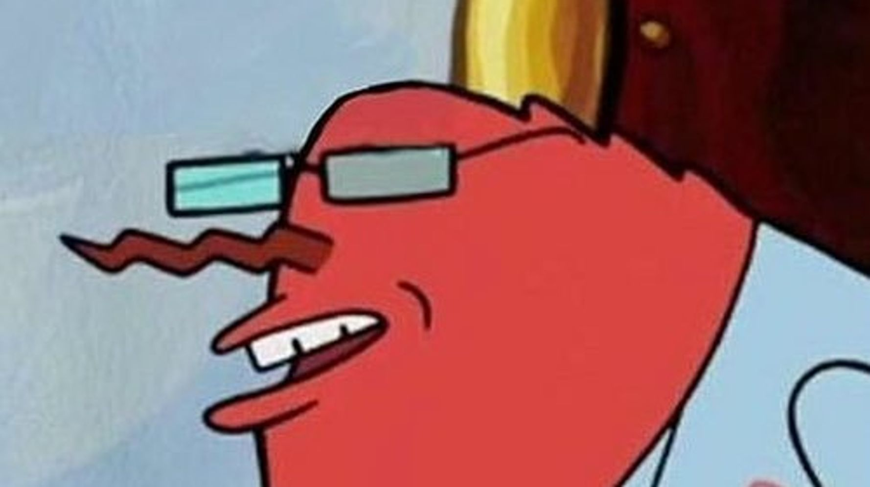 High Quality Mr Crabs Wack Blank Meme Template