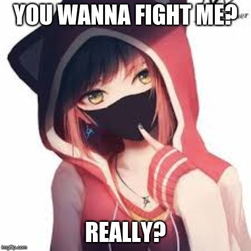 YOU WANNA FIGHT ME? REALLY? | image tagged in soo- this is pretty much me in real life | made w/ Imgflip meme maker