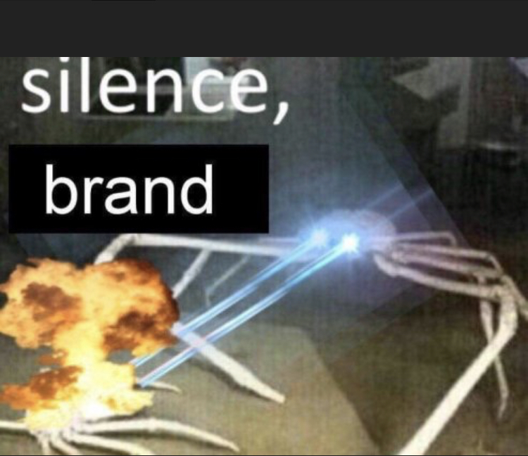 Silence Blank Meme Template
