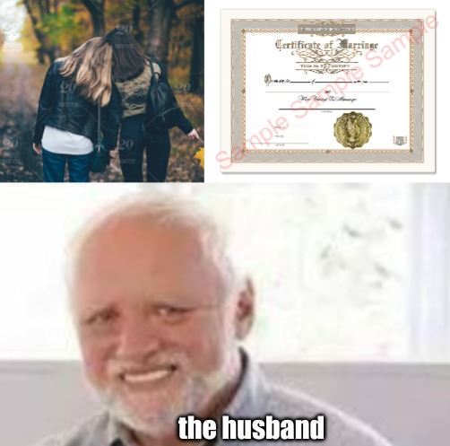 When scissor beats paper: | the husband | image tagged in memes,relationships | made w/ Imgflip meme maker