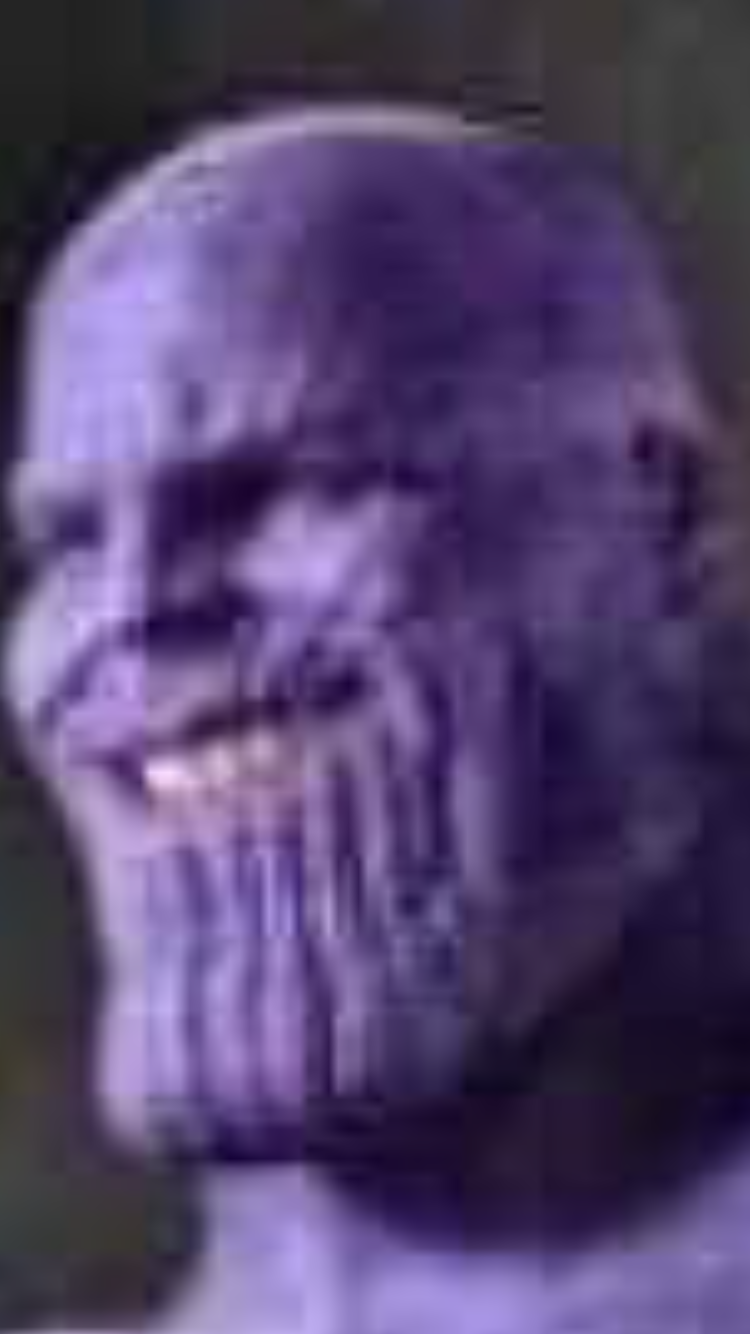 High Quality Happy thanos Blank Meme Template