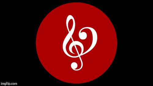 Treble clef | image tagged in gifs,music | made w/ Imgflip images-to-gif maker