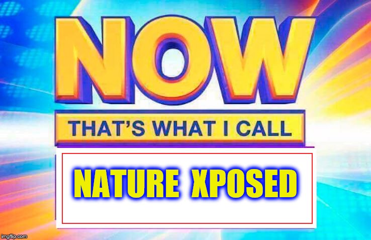 Now That’s What I Call | NATURE  XPOSED | image tagged in now thats what i call | made w/ Imgflip meme maker