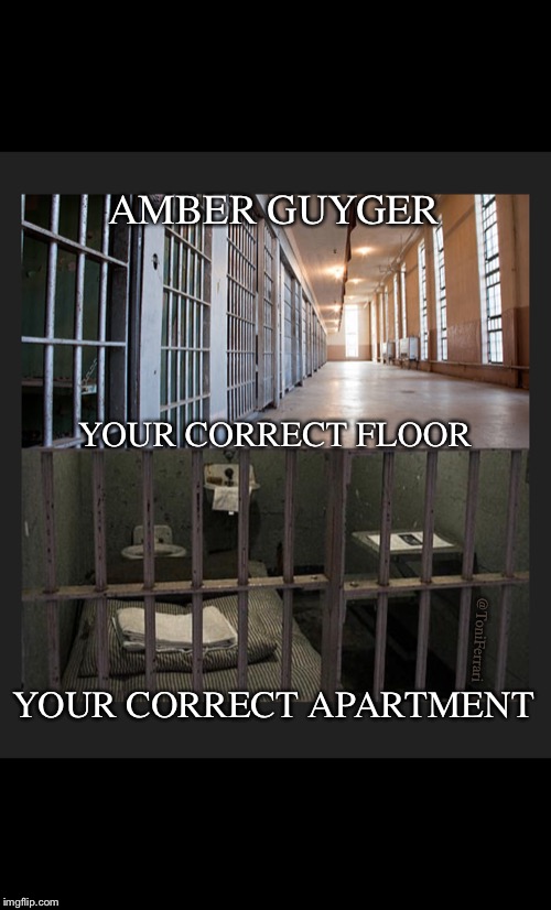 Amber Guyger House Warming Party | AMBER GUYGER; YOUR CORRECT FLOOR; @ToniFerrari; YOUR CORRECT APARTMENT | image tagged in amber,guyger | made w/ Imgflip meme maker