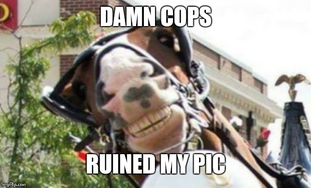 DAMN COPS RUINED MY PIC | made w/ Imgflip meme maker