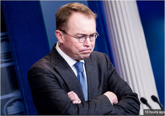 High Quality Trump Mulvaney WIMP Pucker Blank Meme Template