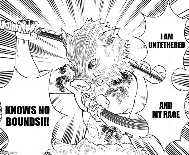 Inosuke Is Untethered Manga Ver Imgflip