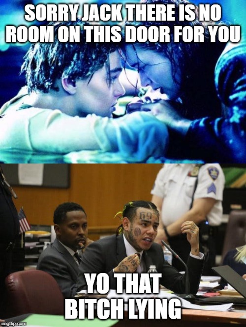 Image Tagged In Titanic Raft Tekashi Snitching Imgflip