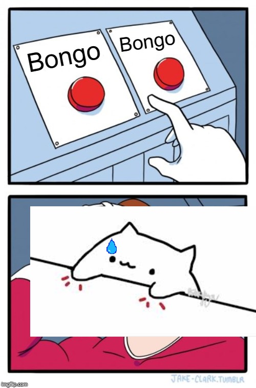 Two Buttons Meme | Bongo; Bongo | image tagged in memes,two buttons | made w/ Imgflip meme maker
