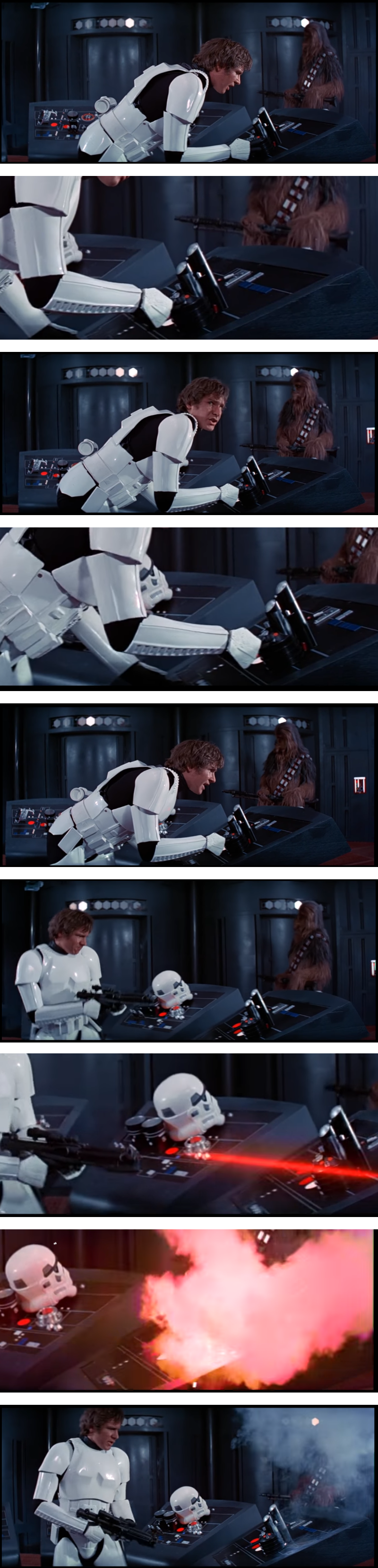 han solo boring conversation anyway Blank Meme Template