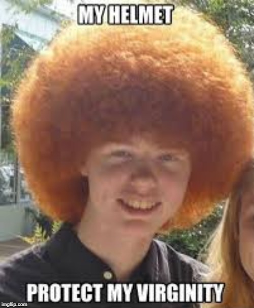 Fro!!! | image tagged in afro,ginger | made w/ Imgflip meme maker