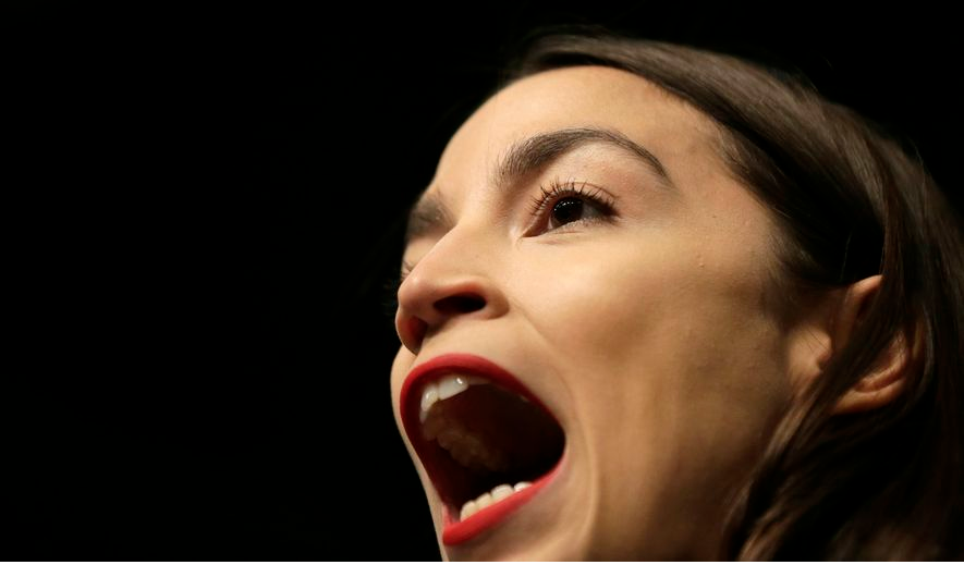 AOC_Gaping_Maw Blank Meme Template