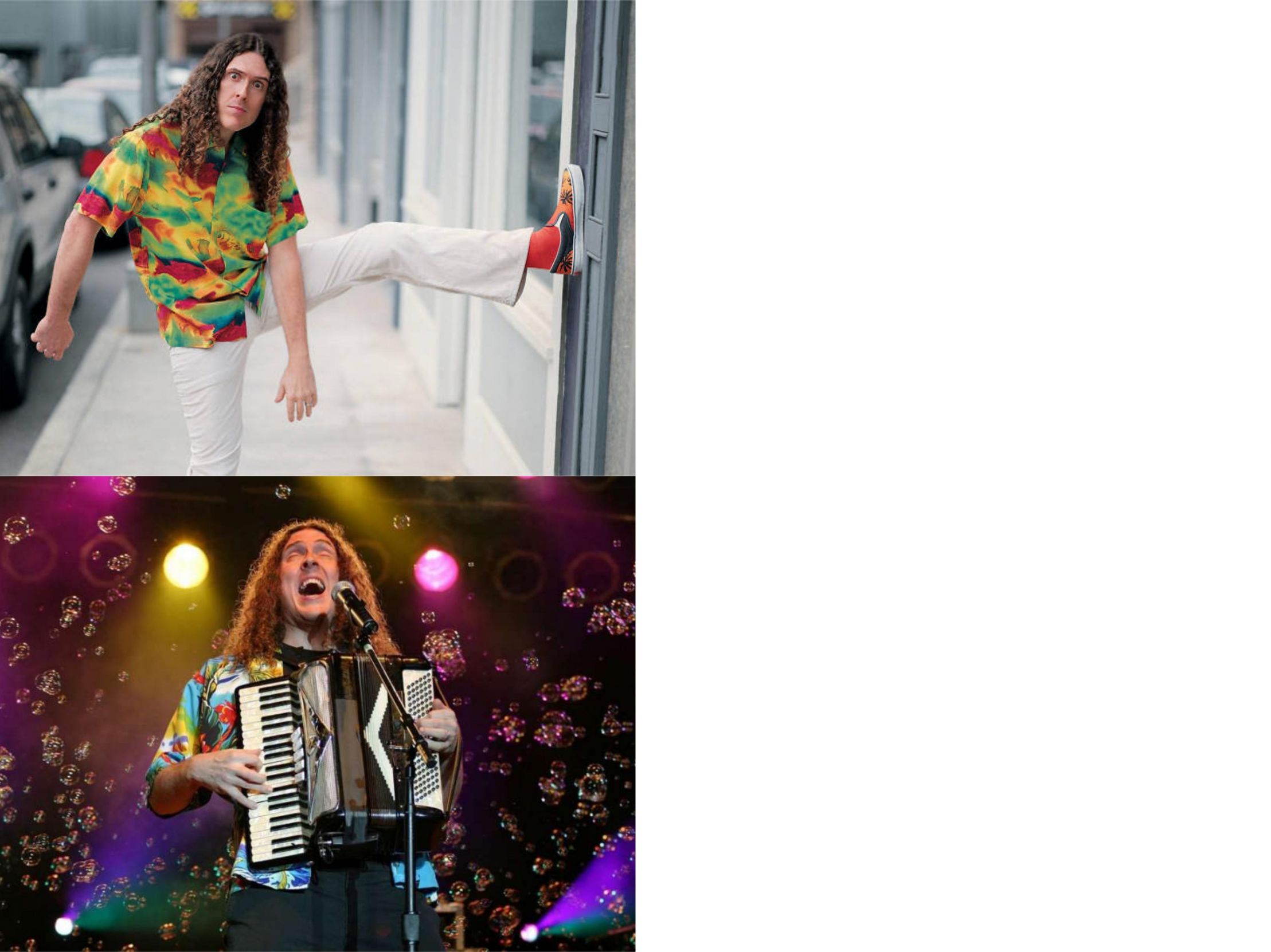 Weird Al's Opinions Blank Meme Template