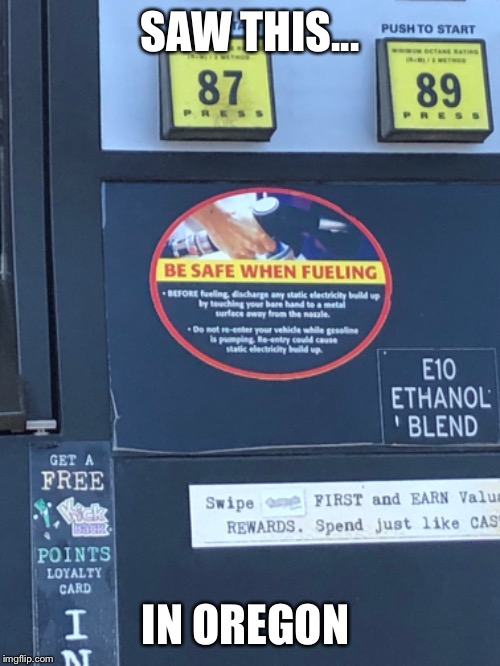 SAW THIS... IN OREGON | image tagged in oof | made w/ Imgflip meme maker