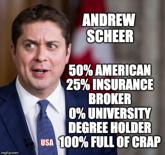 Yankee Doodle Andy -- Lying Liar telling Lies | USA | image tagged in andrew scheer,canada,conservative,politics,liar,yankeedoodleandy | made w/ Imgflip meme maker