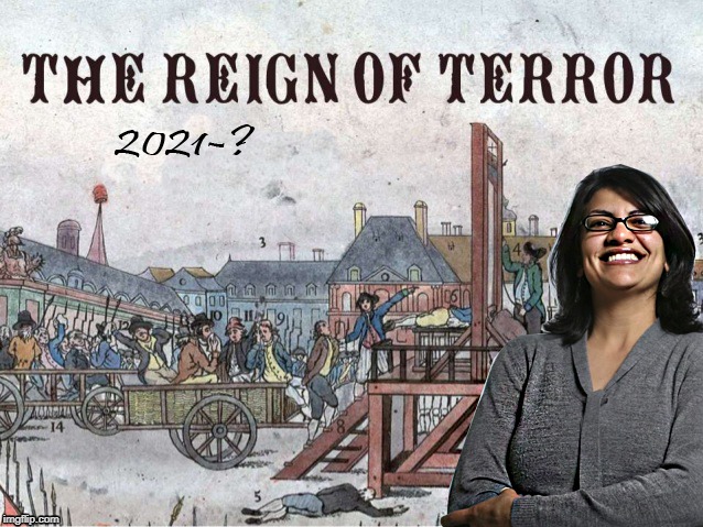 Our future | image tagged in politics,congress,squad,french revolution,reign of terror | made w/ Imgflip meme maker