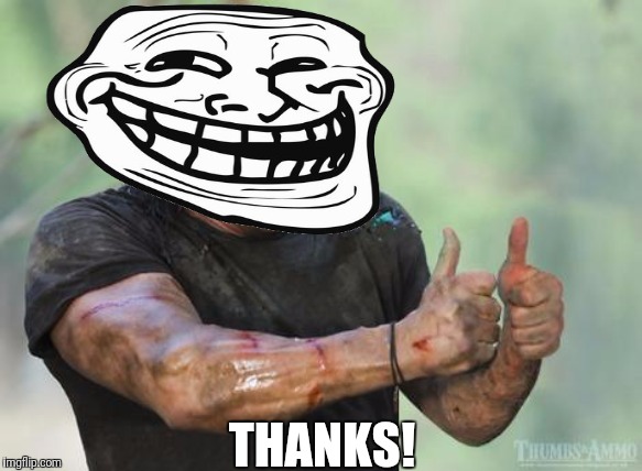 THANKS! | made w/ Imgflip meme maker