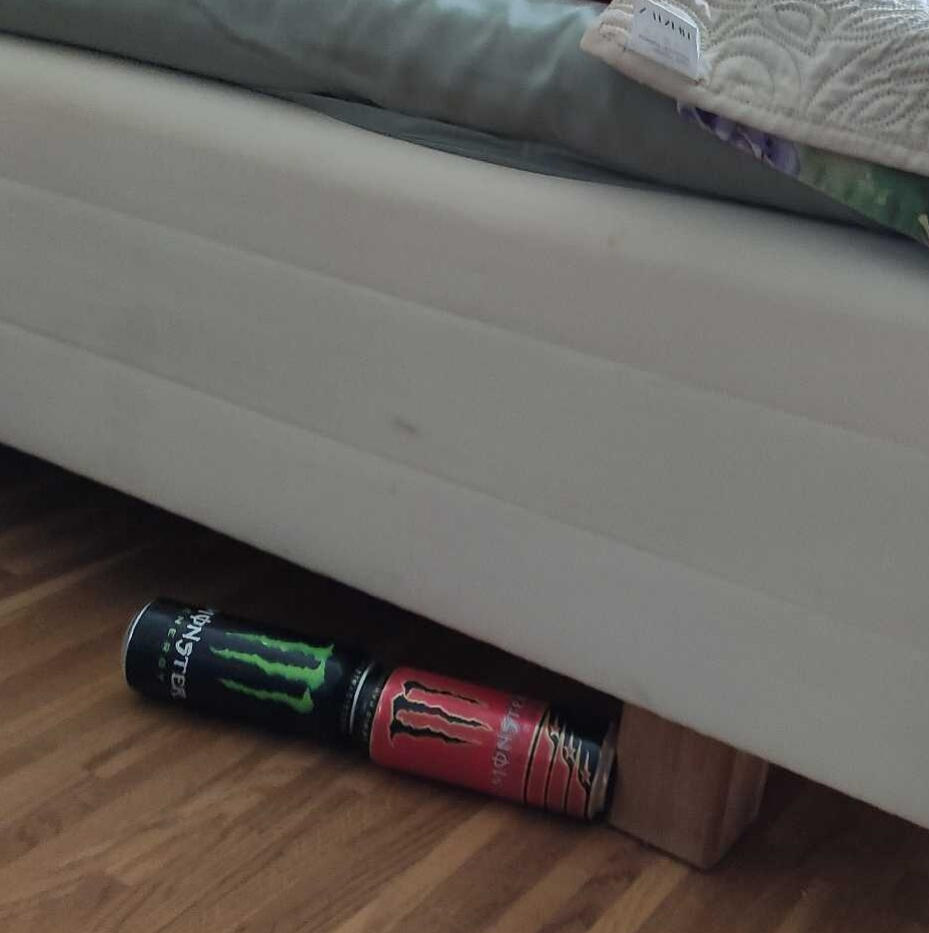 High Quality Monster under my bed Blank Meme Template