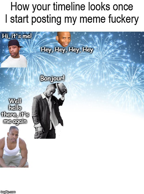 High Quality The Infinite Timeline Meme Fuckery Blank Meme Template