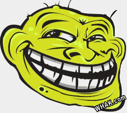 Troll Face for Trolling Forums Colored & Animated GIF